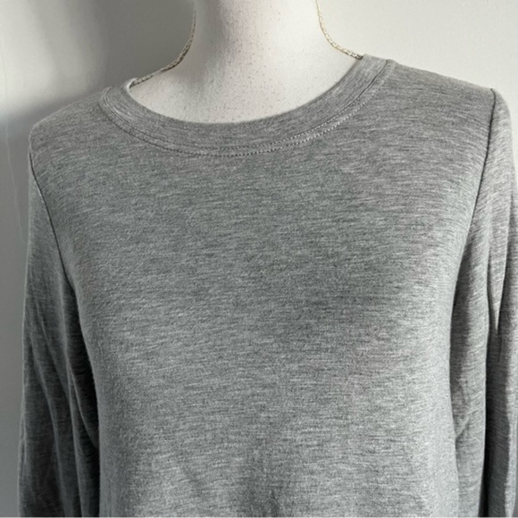 Rebecca Taylor • Long Sleeve Lace Embroidered Terry Top - Picture 6 of 9